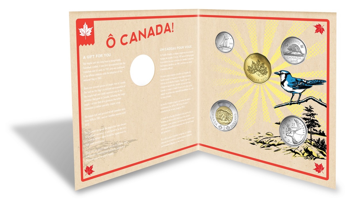 2016 O Canada Coin Gift Set